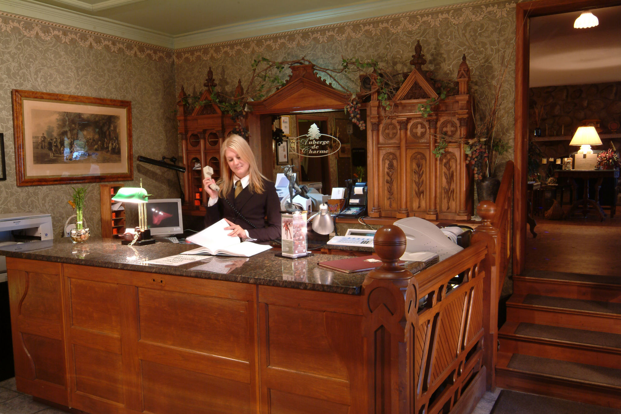 Auberge Le Flores GrandʼMère Buitenkant foto